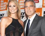 In Pictures: Stacy Keibler Hits the Red Carpet with George Clooney