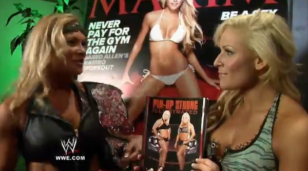Fresh from Kelly Kelly landing the cover of Maxim Divas Champion Beth 