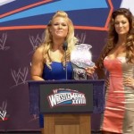 WrestleMania 28 Press Conference: Eve and Beth Phoenix Plan to Send Maria Menounos ‘Packing’