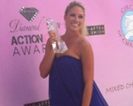Kelly Kelly Wins Action Icon Award