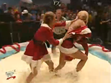 Today in History: Stacy Keibler vs. Torrie Wilson in an Eggnog Bowl Match