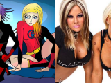 Angelina Love and Velvet Sky to Play Superheroes