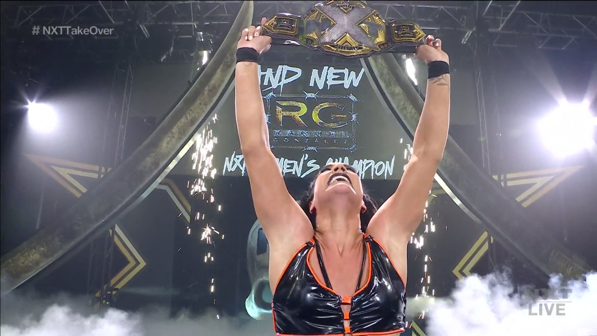 Raquel Gonzalez becomes NXT Women's Champion in the main event of Stan...