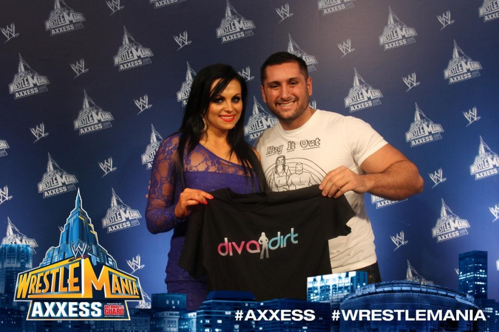 Aksana and I showing Diva Dirt some love.