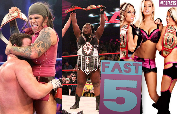 Fast 5: Key Moments in the History of the Knockouts Tag Team Titles