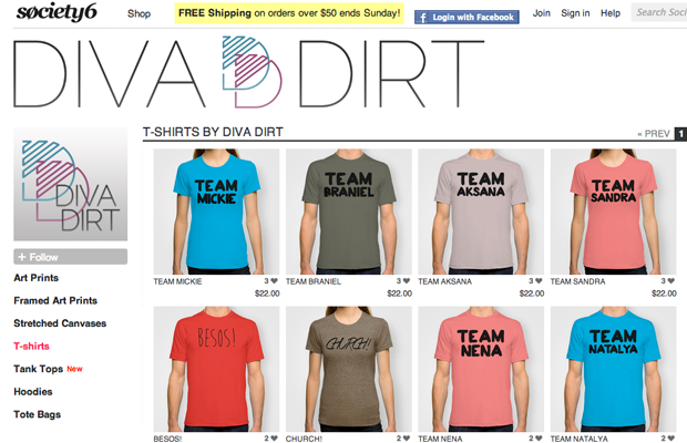 Vote for December’s Addition to the Diva Dirt Shop!