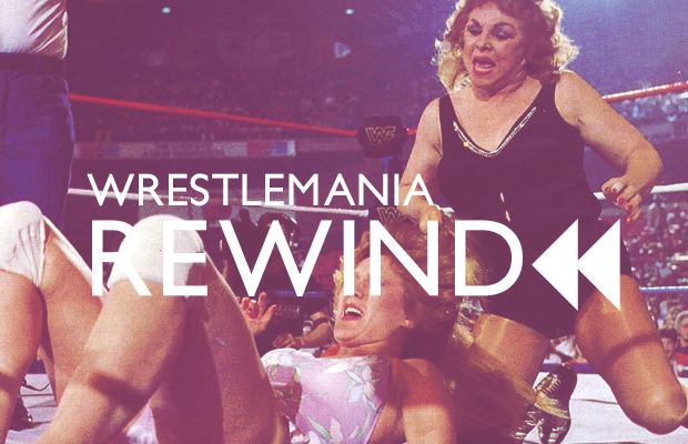 The Fabulous Moolah vs. Velvet McIntyre (WrestleMania 2)