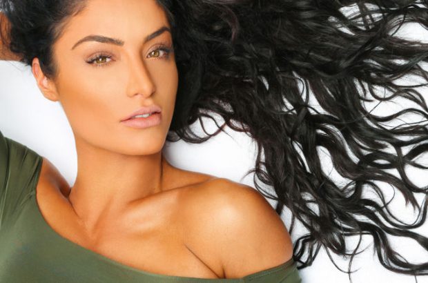 Eva Marie ditches her red hair for latest cover of “Millennium” magazine