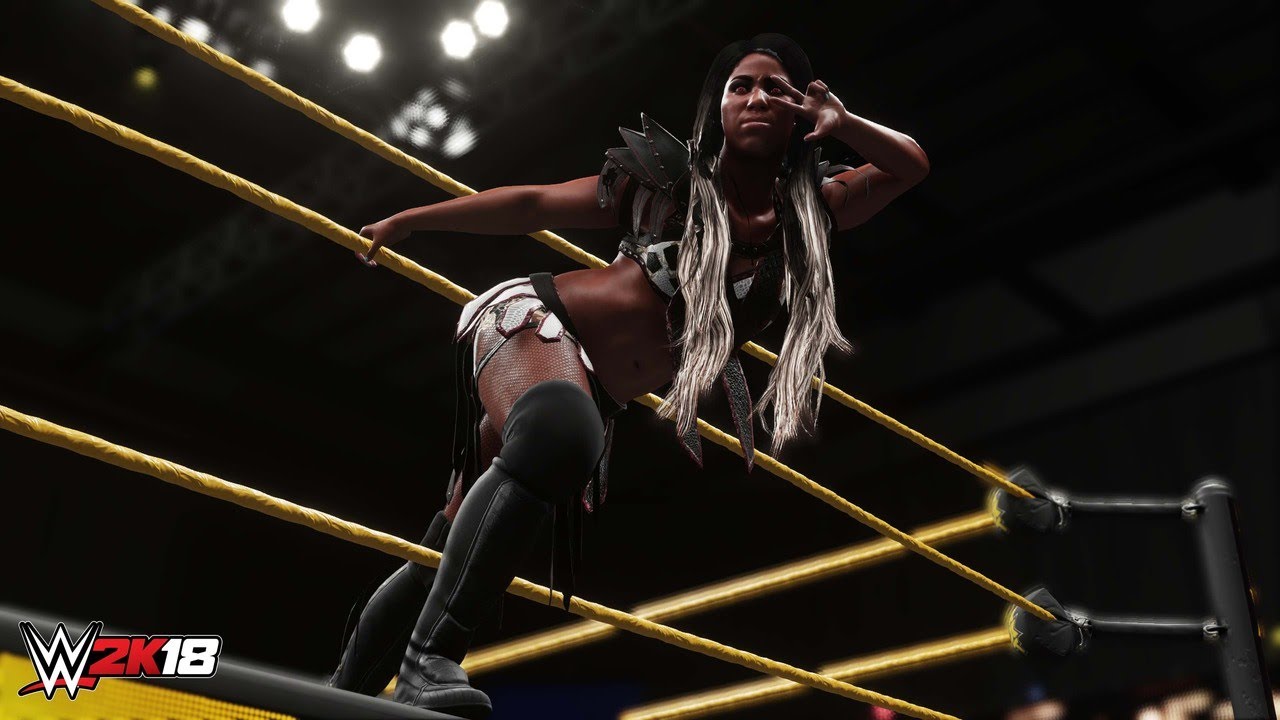 Ember Moon comes to WWE 2K18