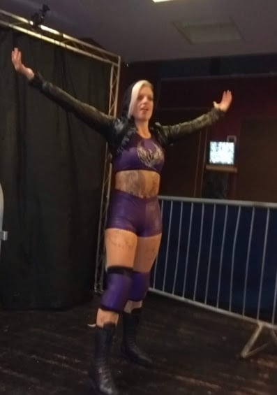 Zan Phoenix makes her entrance at Empire Fights Back 5