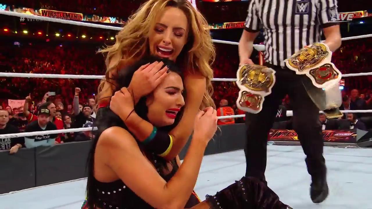 IIconics win Women’s Tag Titles at WrestleMania