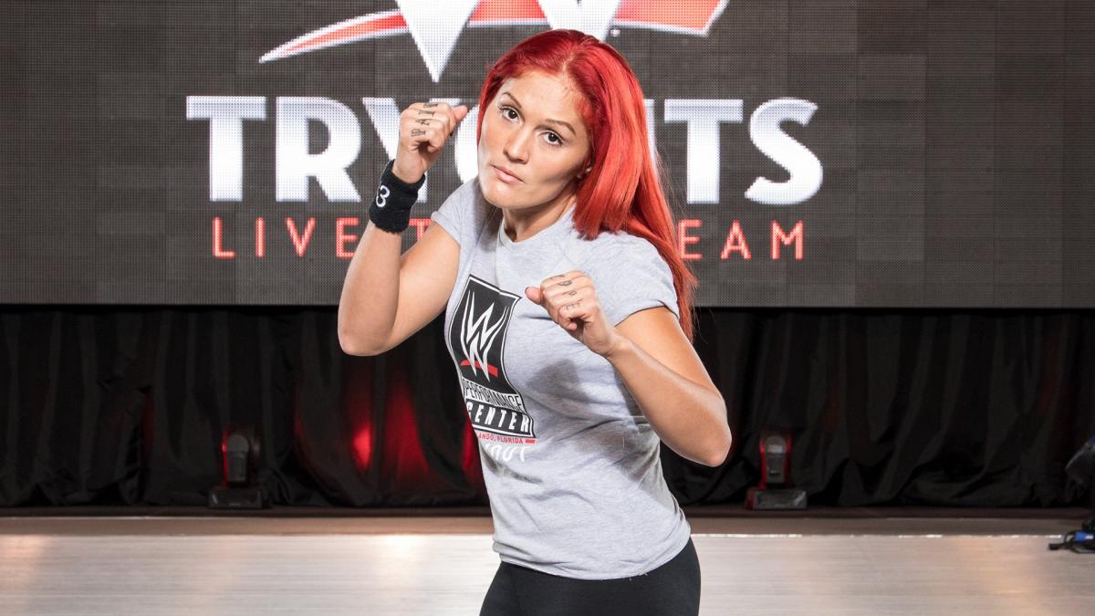 Ivelisse attends tryouts at WWE Performance Center