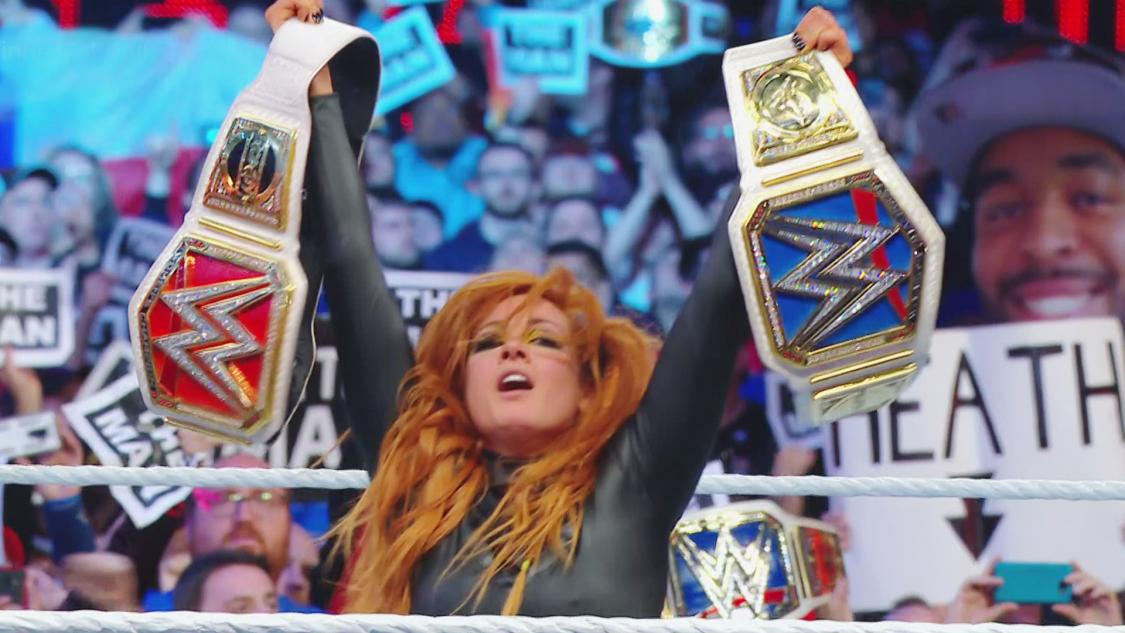 Becky Lynch wins both titles in WrestleMania main event