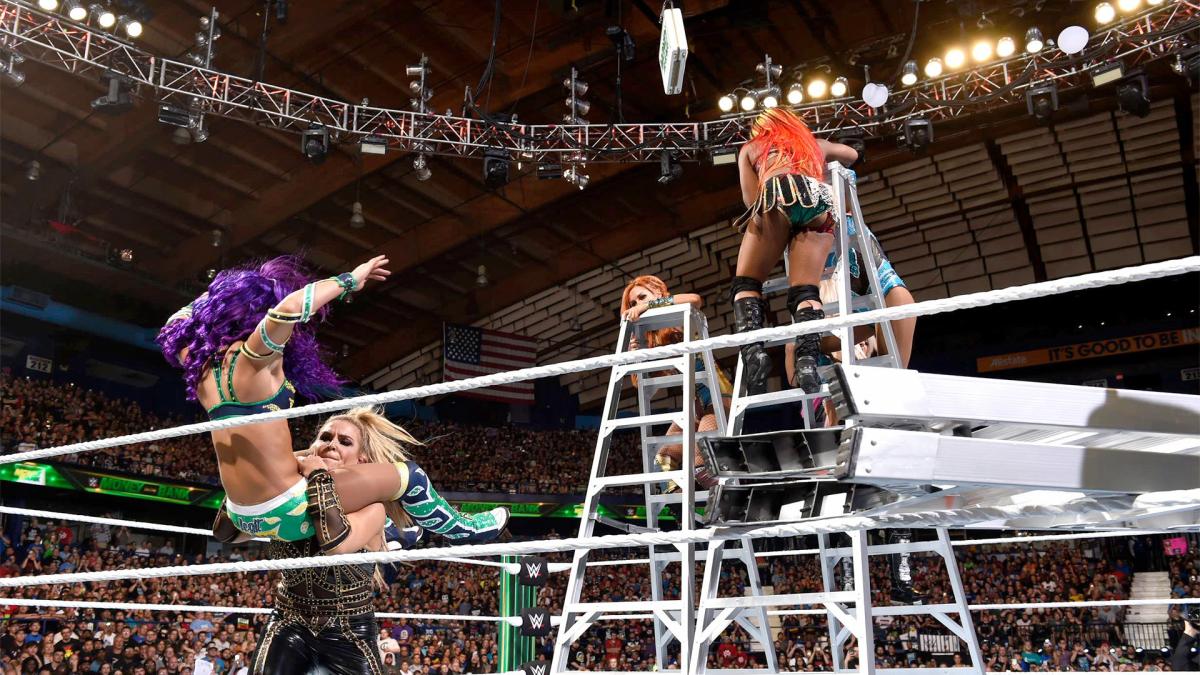 Sasha Banks and Mandy Rose projected to win MITB match