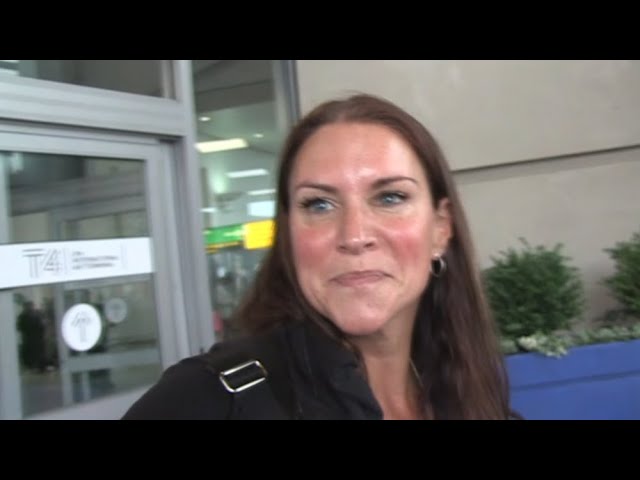 Stephanie McMahon makes a brief comment on AEW