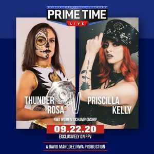 Thunder Rosa to defend NWA Women's Championship against Priscilla Kelly