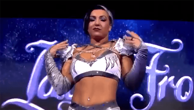 Lady Frost makes her IMPACT in-ring debut