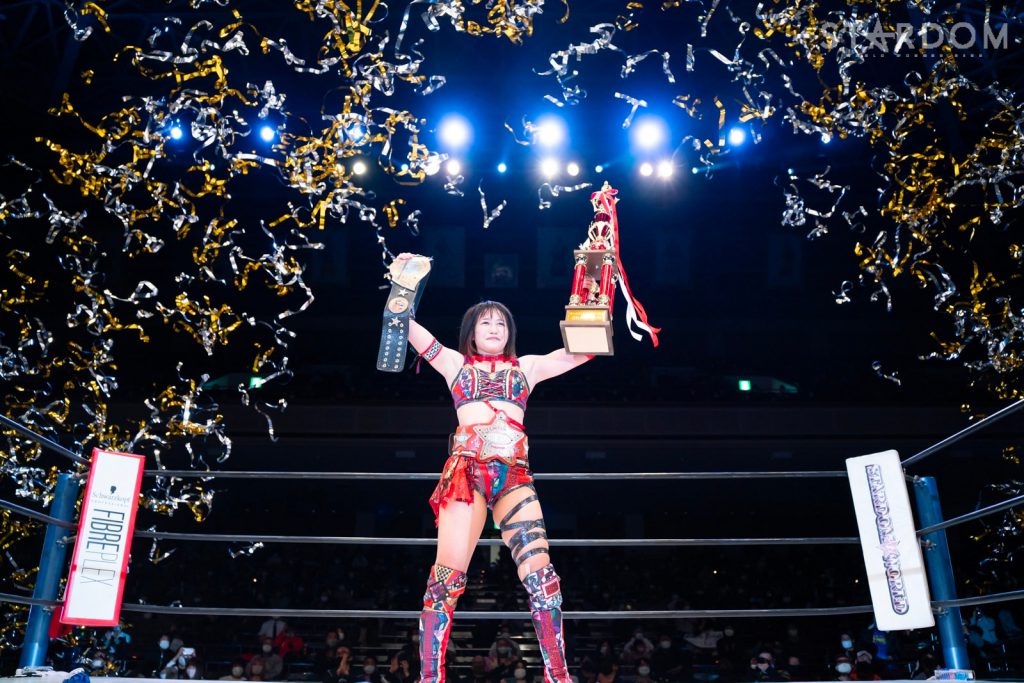 Syuri as World of STARDOM Champion