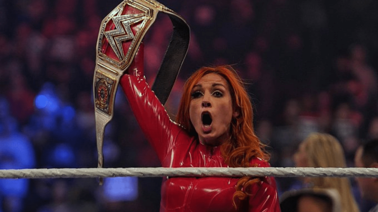 Becky Lynch as RAW Women's Champion