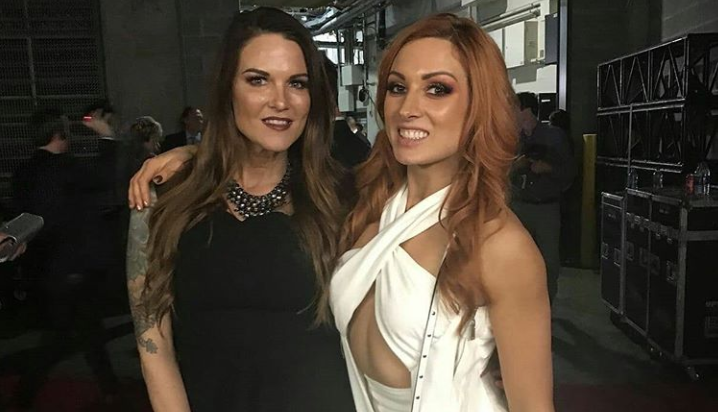 Becky Lynch and Lita in WWE
