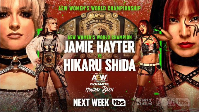 Jamie Hayter vs Hikaru Shida AEW