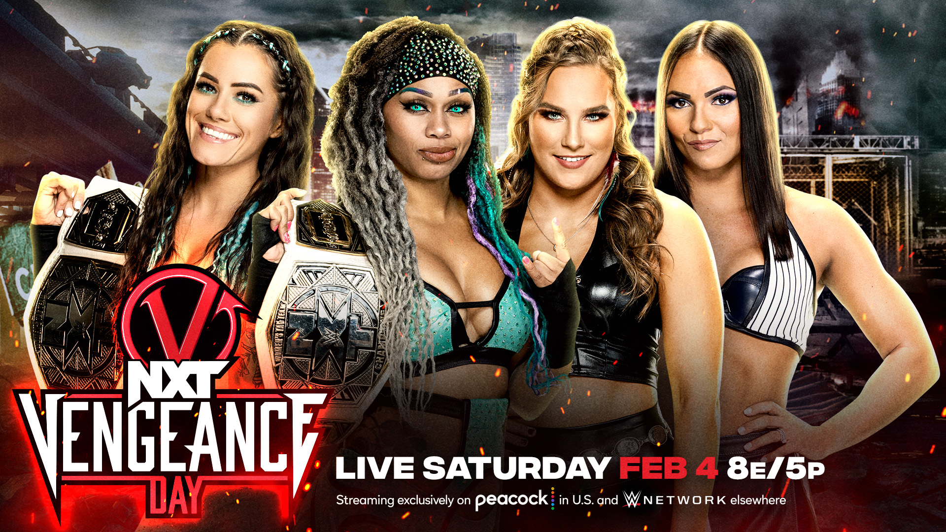 NXT Women’s Tag Team Title Match Set For Vengeance Day – Diva Dirt