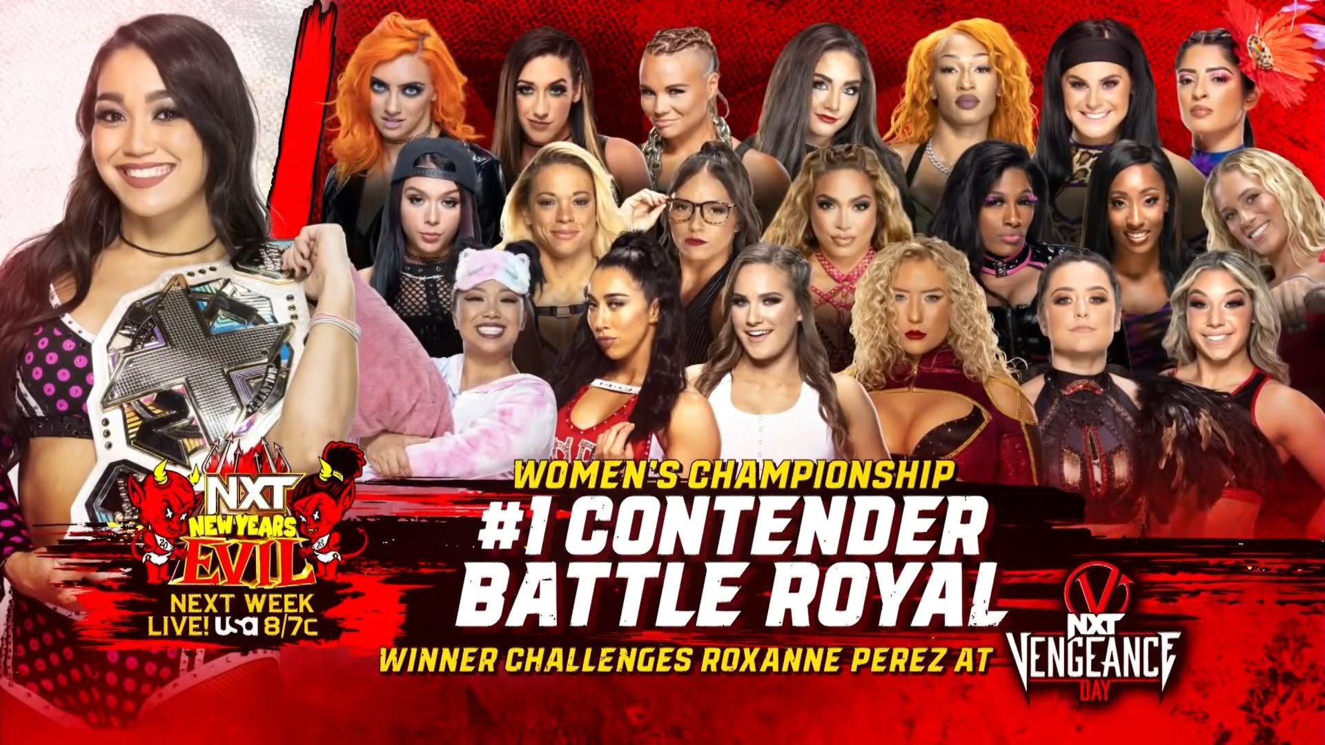 20-Woman NXT Battle Royal Set For New Year’s Evil