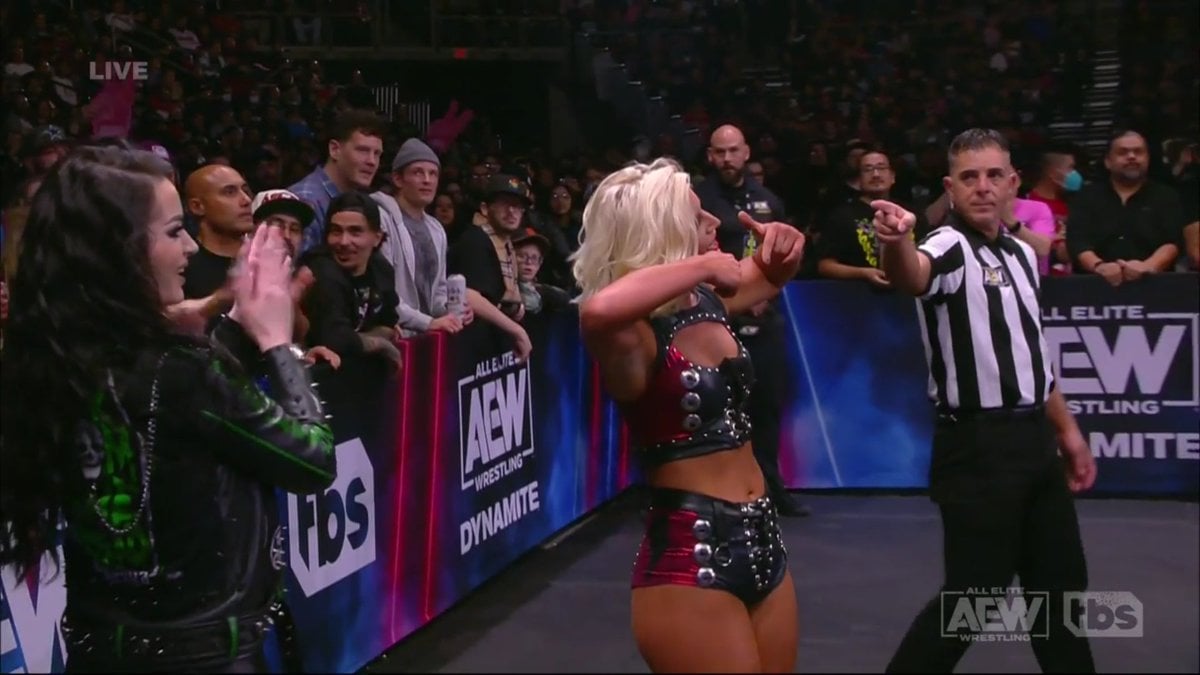 Toni Storm and Saraya AEW Dynamite