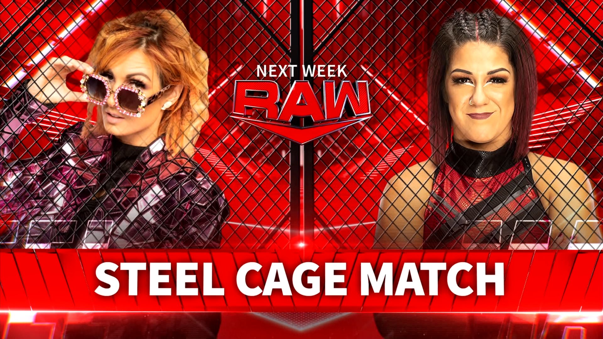 Becky Lynch vs. Bayley Steel Cage Match Set For Feb. 6 Raw – Diva Dirt