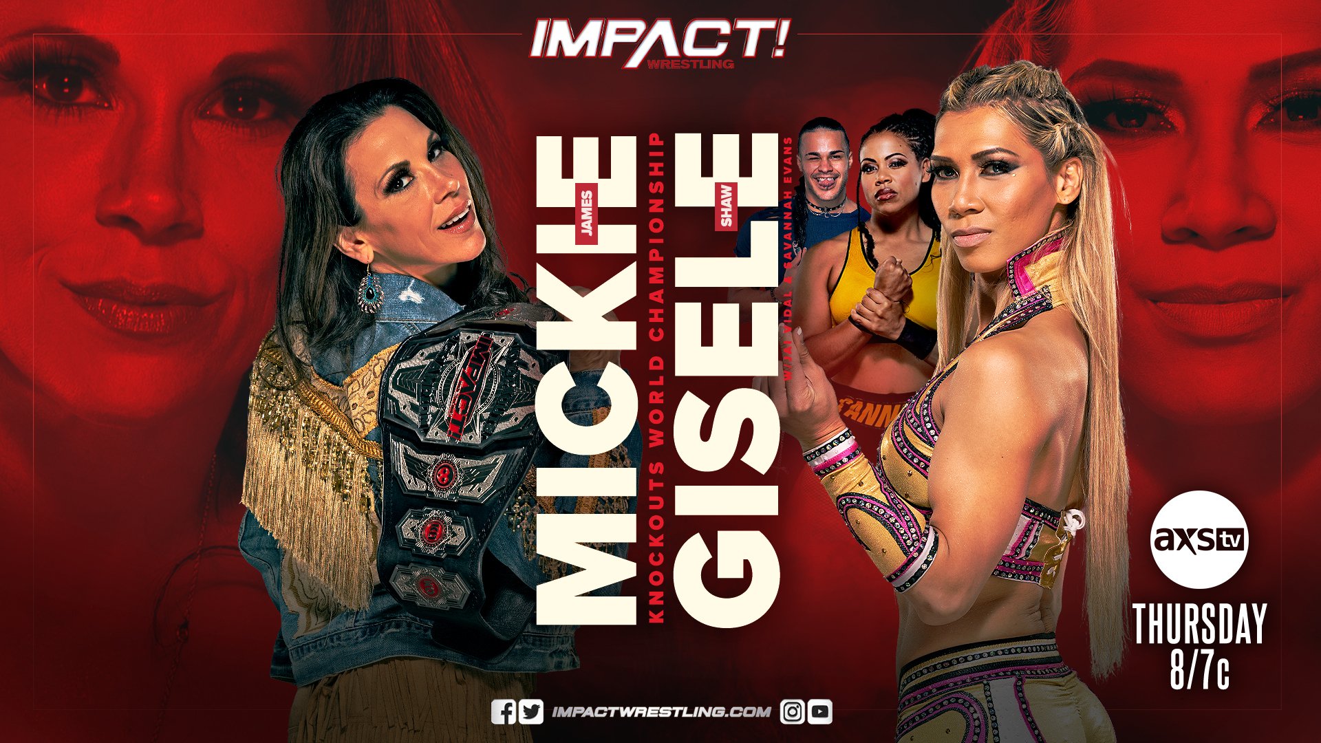 Gisele Shaw vs Mickie James Impact