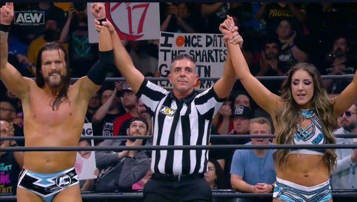 Britt Baker Adam Cole AEW Dynamite