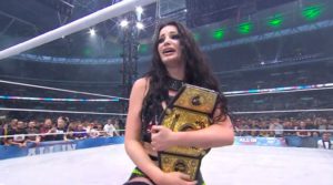 Saraya Crowned New AEW Women’s World Champion