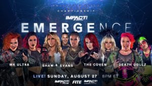 Impact Emergence tag title 4-way