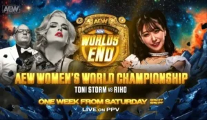 Toni Storm vs. Riho AEW Worlds End