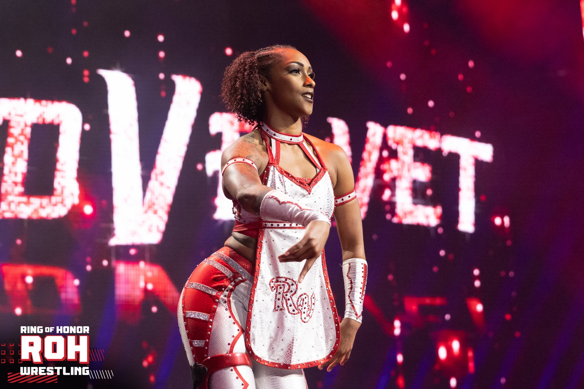 Red Velvet Has Her Eyes Set On ROH Women’s TV Title – Diva Dirt