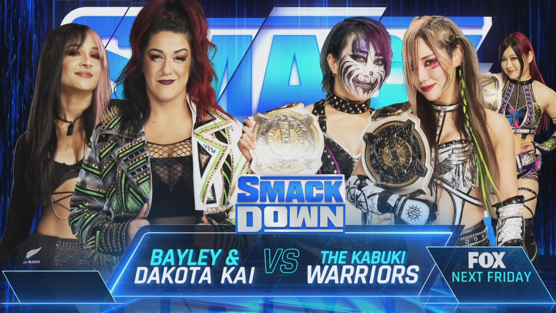 Dakota Kai & Bayley vs. The Kabuki Warriors Added To March 1 SmackDown