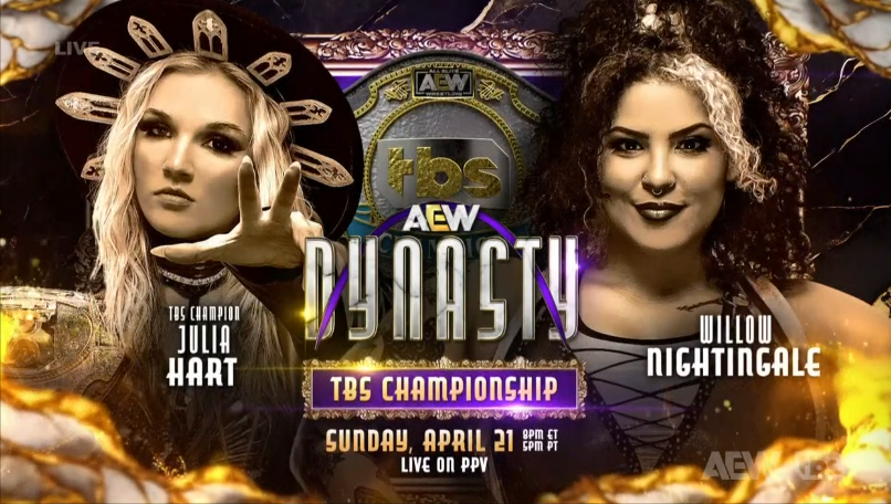 Photo of Willow Nightingale Earns TBS Title Match At AEW Dynasty – Diva Dirt