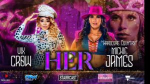 Vix Crow (Alicia Fox) Returns To The Ring vs. Mickie James At HER Event
