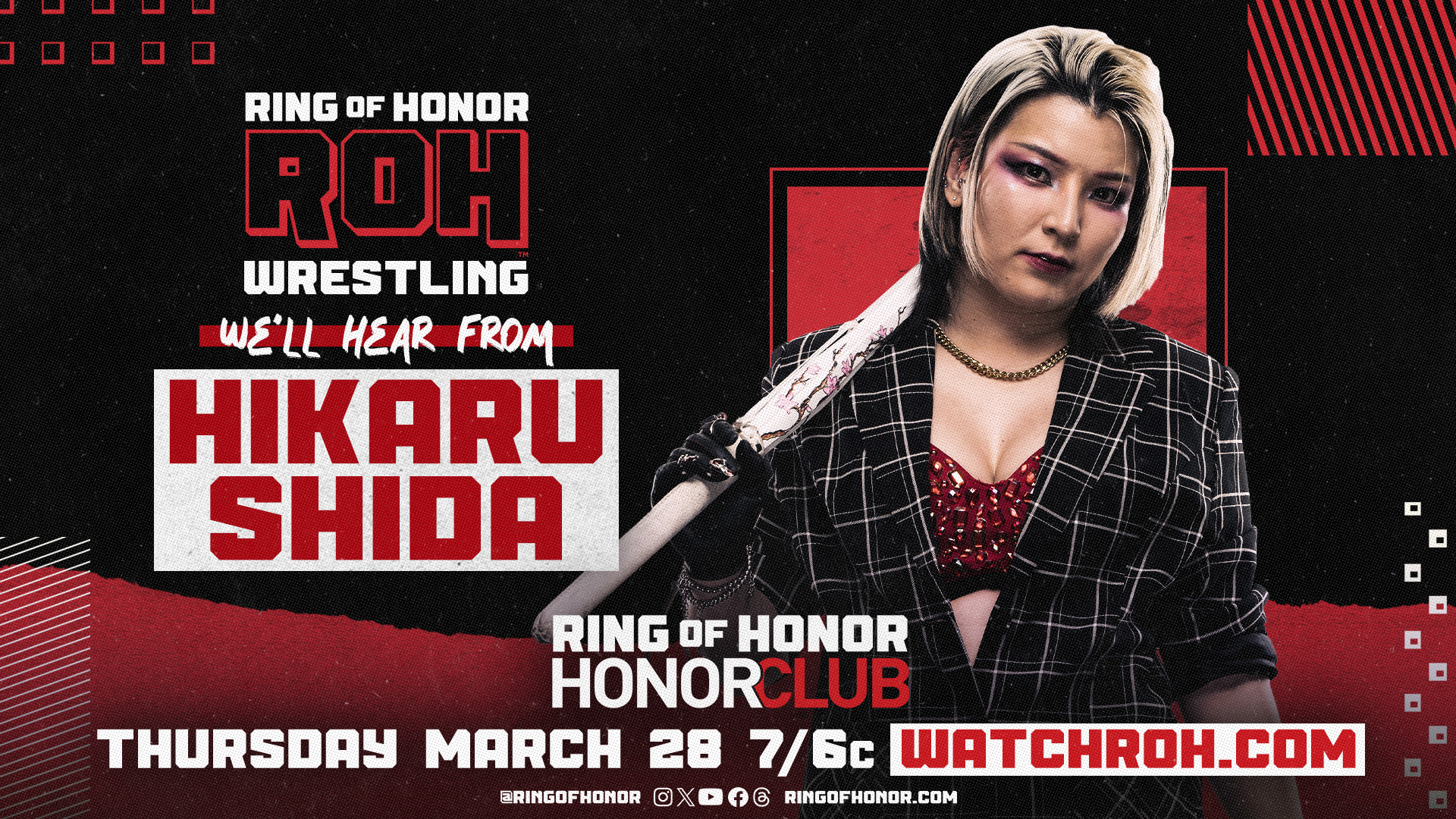 Hikaru Shida To Speak Ahead Of ROH Women’s Title Match