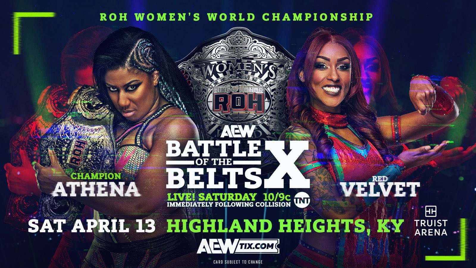 Athena vs. Red Velvet Added To AEW Battle of the Belts X