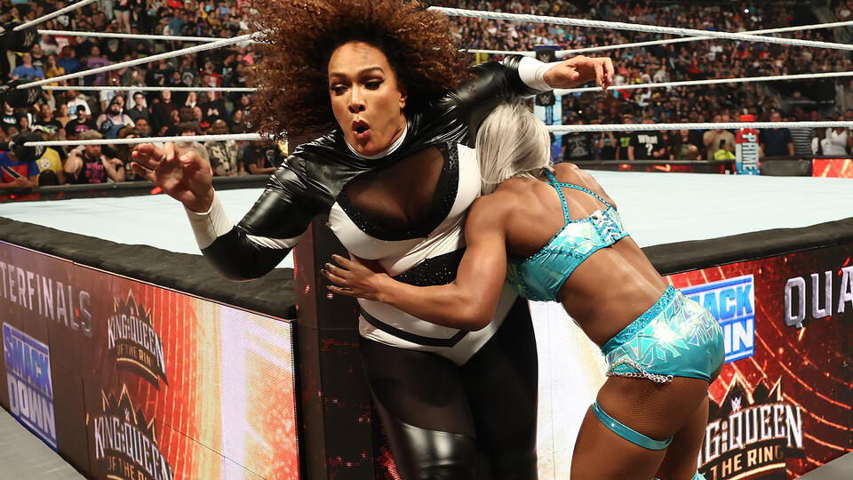 Bianca Belair and Nia Jax Advance to the Semifinals of the Queen of the Ring Tournament