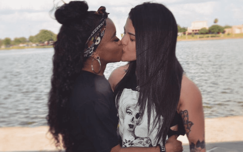 Kiera Hogan And Diamante Get Engaged