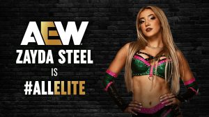 Zayda Steel Officially All Elite