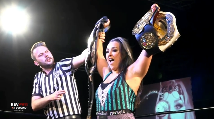 Alexxis Falcon Collects Belts Over The Weekend From AEW Stars