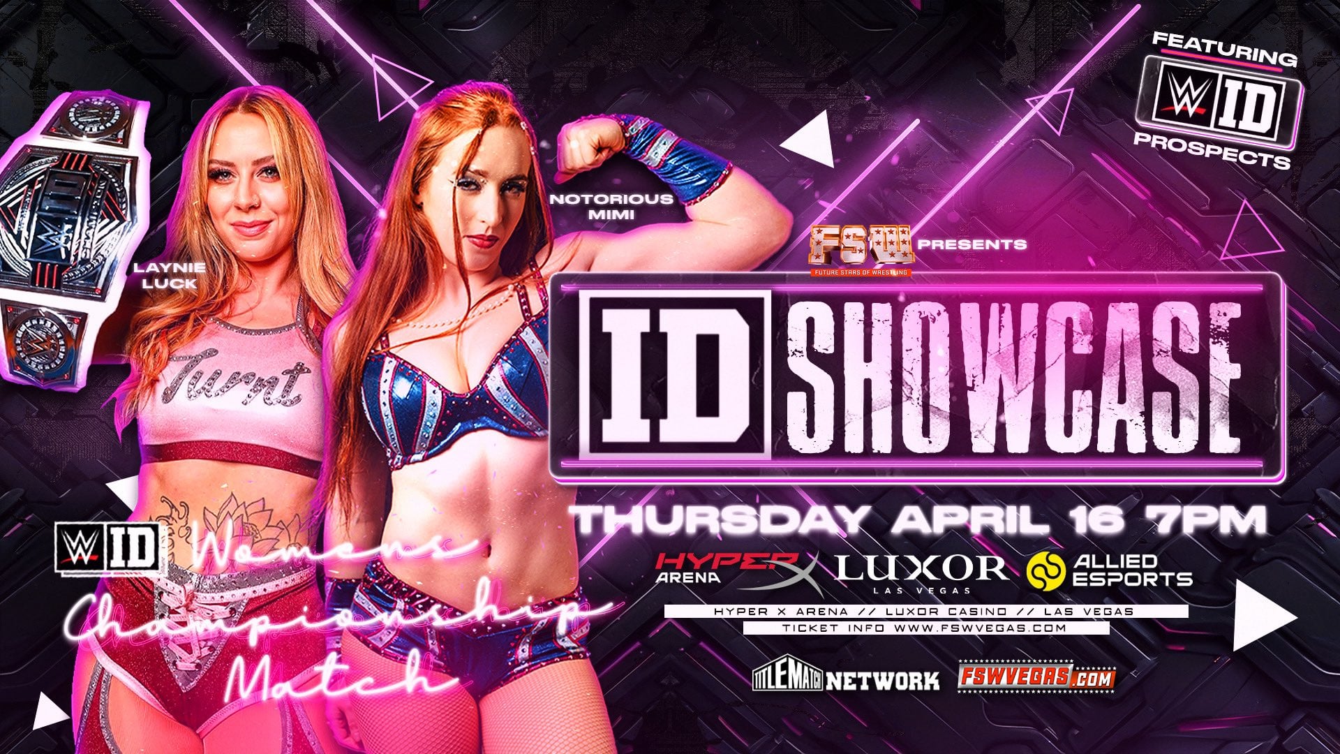 WWE ID Showcase Matches Set For April 16 At FSW Event; Brittnie Brooks Sends A Message