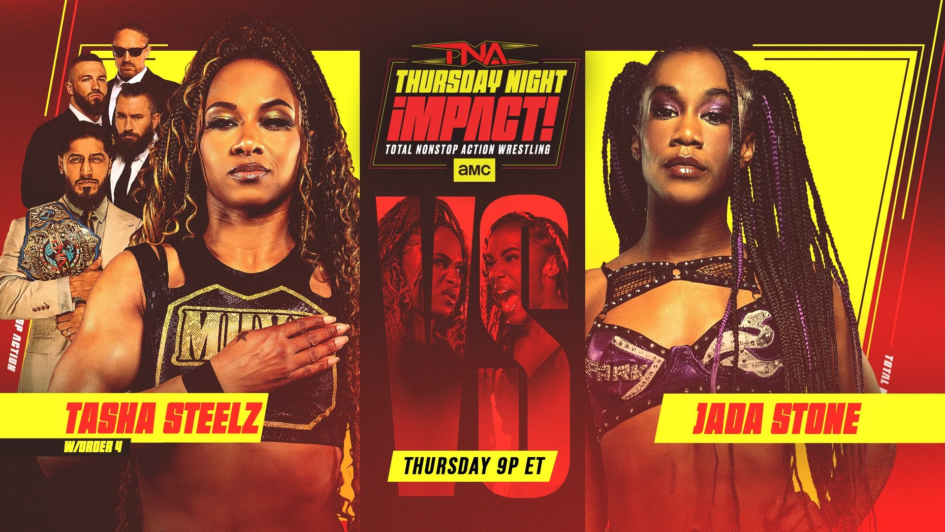 Jada Stone vs. Tasha Steelz Set For April 16; TNA Lockdown Returning