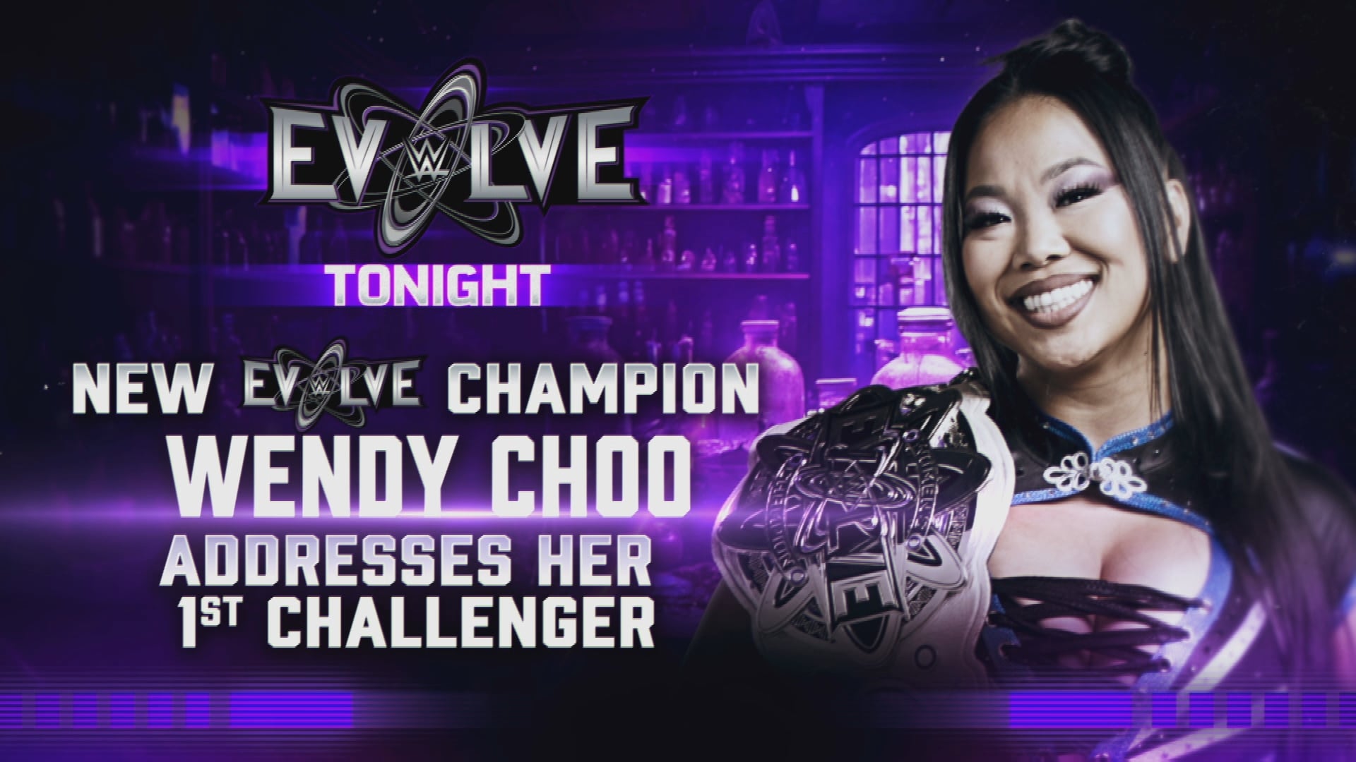Wendy Choo Addresses Her First 1st Challenger For The Evolve Women’s Title