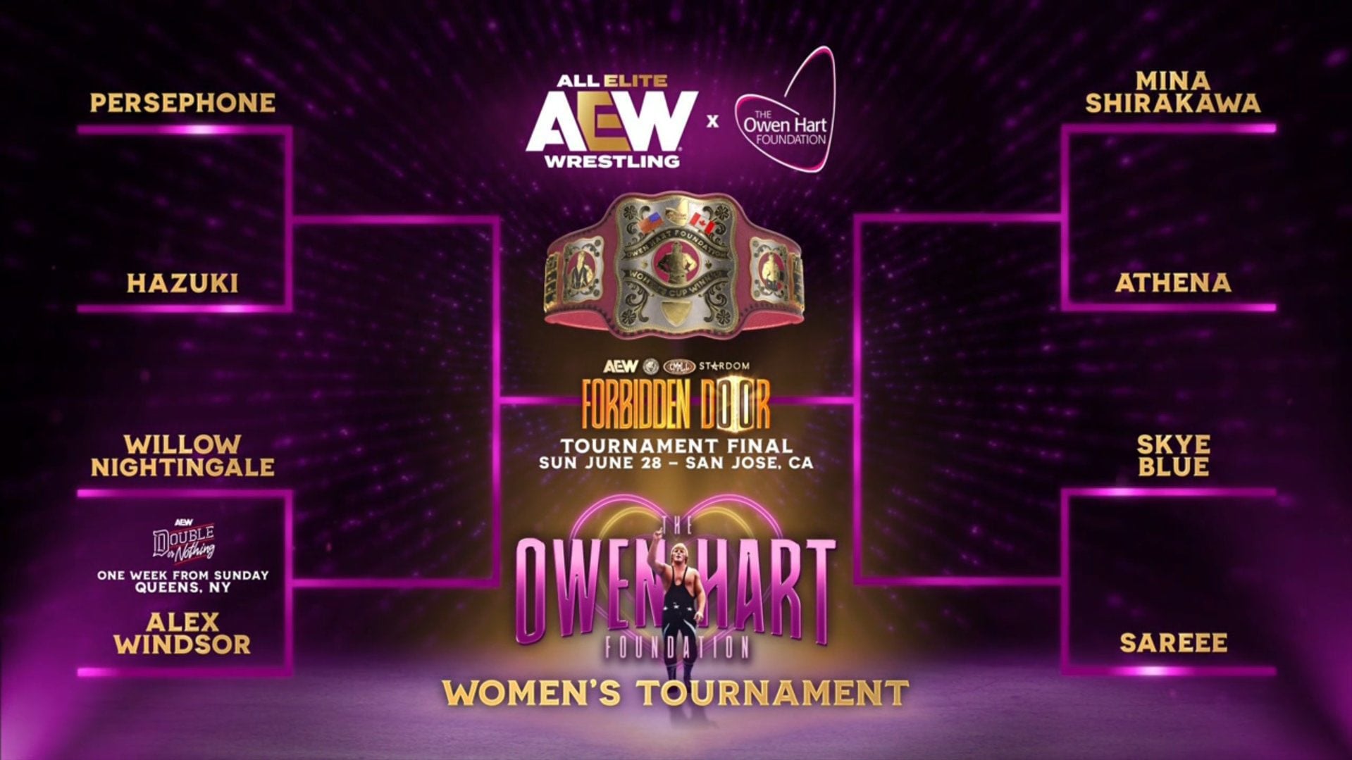 Women’s Owen Hart Cup Brackets Announced; Triangle of Madness Get Toxic In Trios Action