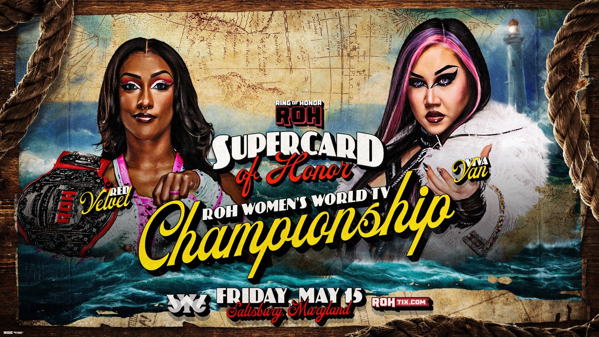 Viva Van To Get ROH Women’s TV Title Shot At Supercard of Honor