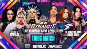 Trios Match Added To May 13 AEW Dynamite